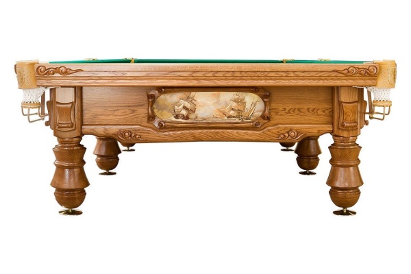 Бильярдный стол для снукера "Адмирал" (12 футов, дуб, сланец 45мм)